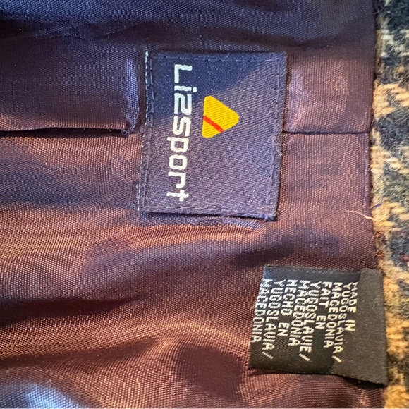 Liz Claiborne Houndstooth Blazer - Picture 5 of 10